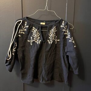 Hollister Beachy Blue Top